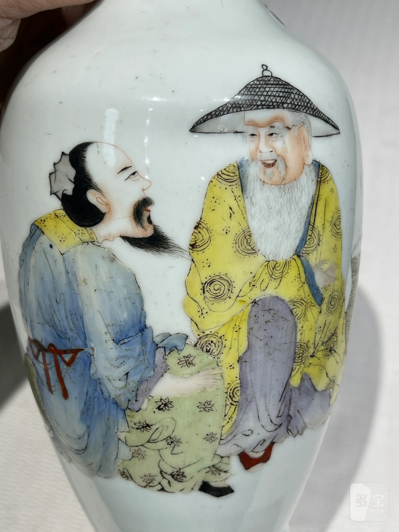 清代 粉彩人物纹瓷器一组十四件 - 图24